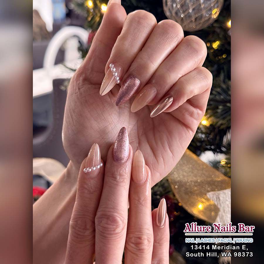 Christmas Nails Are Here at Allure Nails Bar